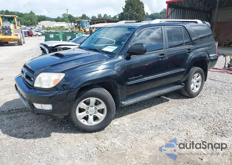 2005 Toyota 4Runner Sr5 Sport из США, поврежденный, VIN JTEBT14R350048593
